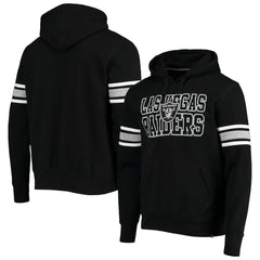 Las Vegas Raiders '47 Double Block Pullover Hoodie Black | 47 brand