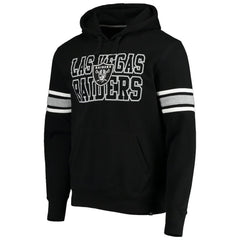 Las Vegas Raiders '47 Double Block Pullover Hoodie Black | 47 brand