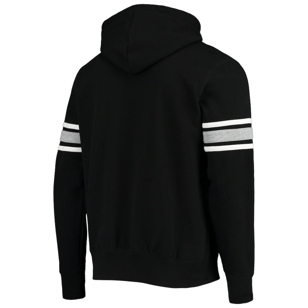 Las Vegas Raiders '47 Double Block Pullover Hoodie Black | 47 brand