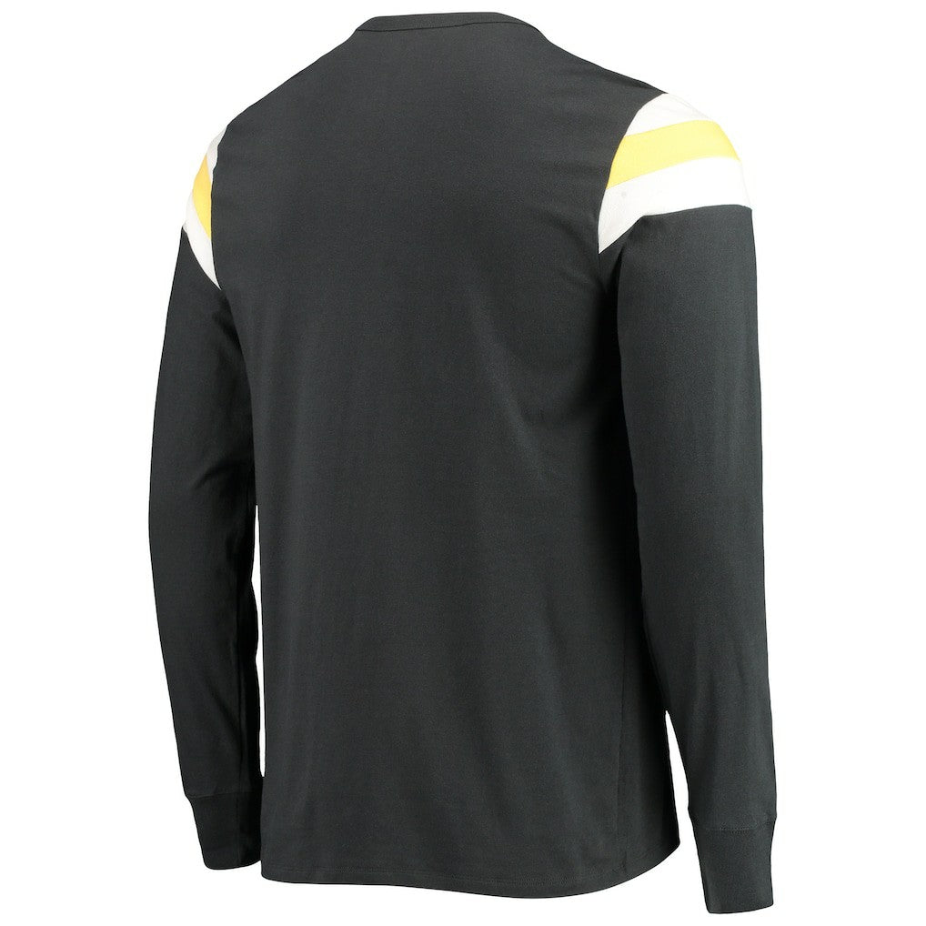 Pittsburgh Steelers '47 Franklin Rooted Long Sleeve T-Shirt Black | 47 brand