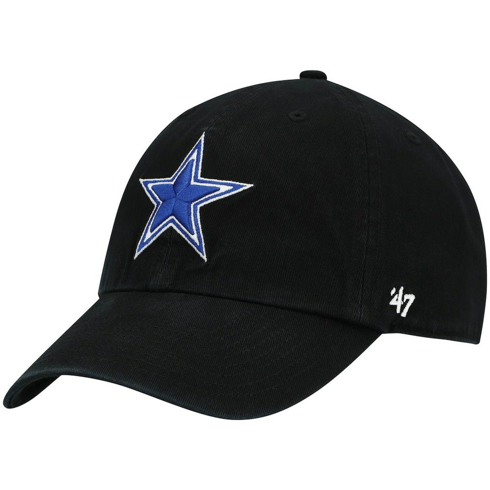 Dallas Cowboys '47 Primary Clean Up Adjustable Hat Black | 47 brand