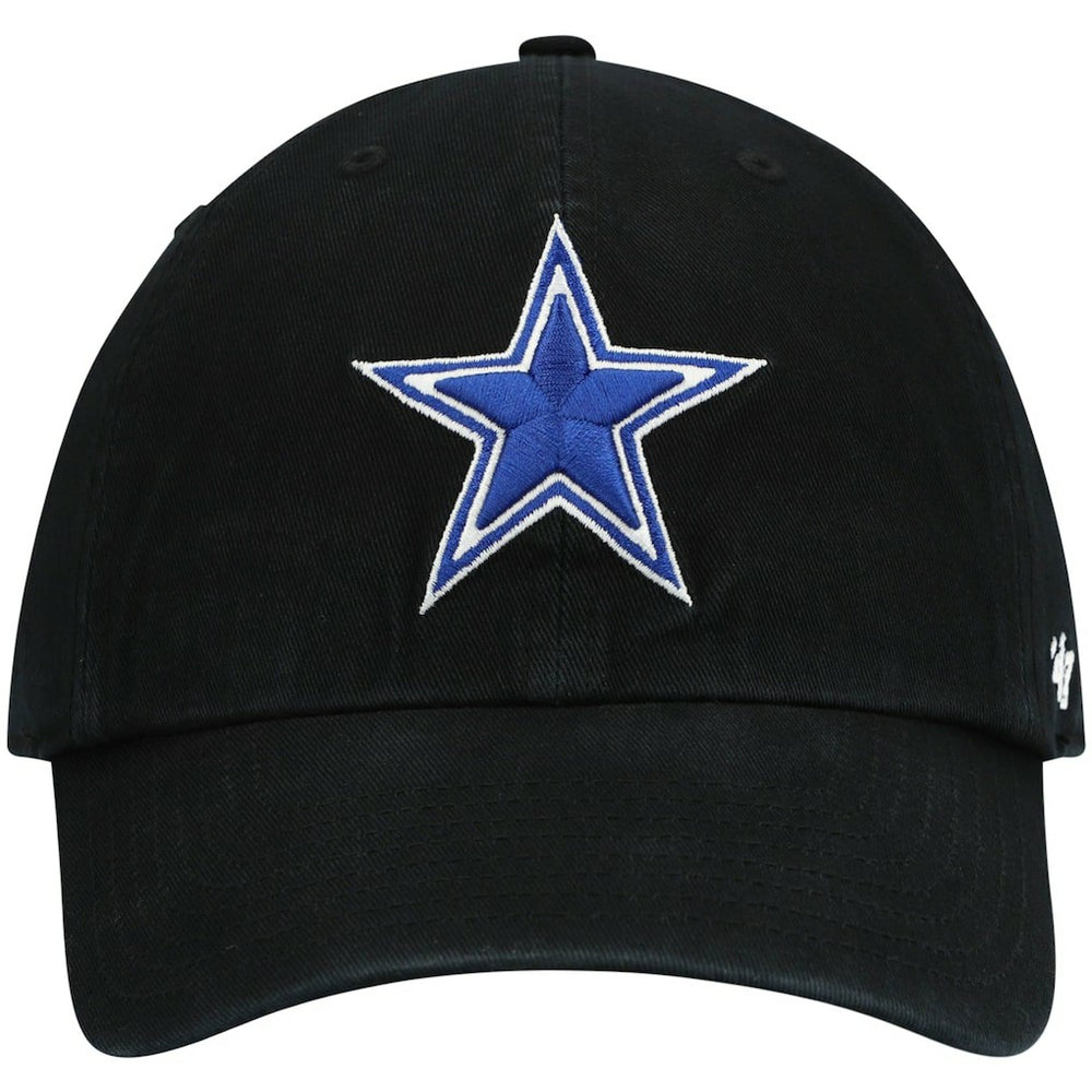 Dallas Cowboys '47 Primary Clean Up Adjustable Hat Black | 47 brand