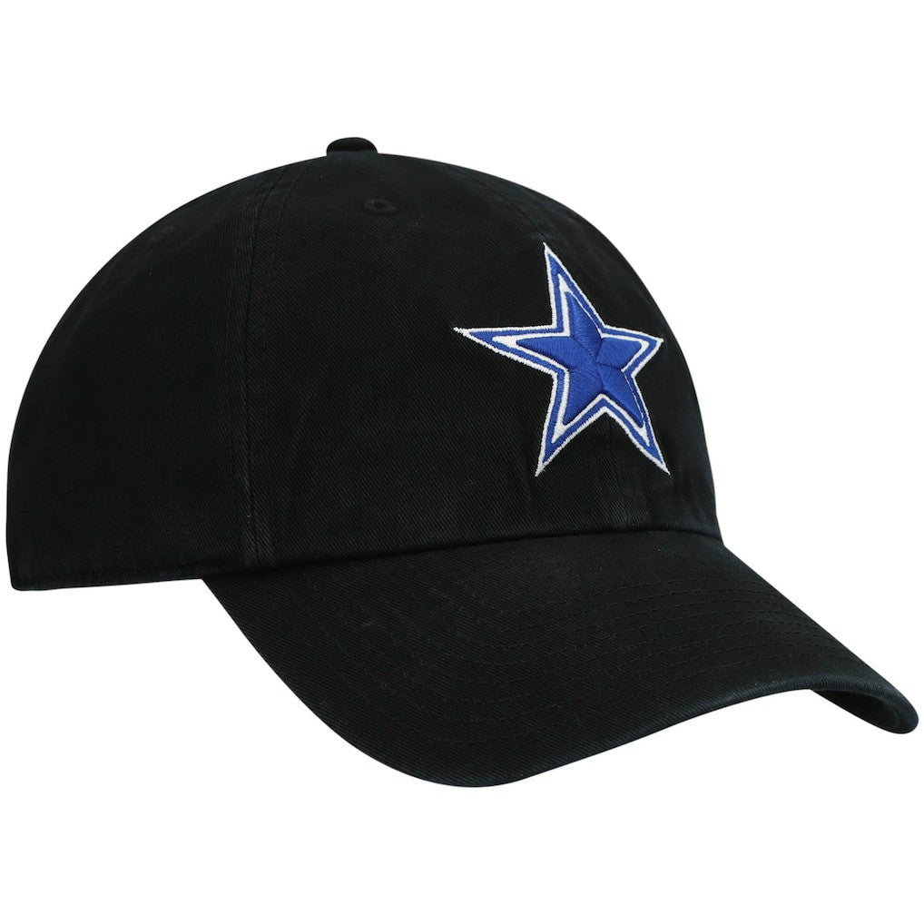 Dallas Cowboys '47 Primary Clean Up Adjustable Hat Black | 47 brand