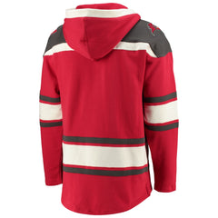 Tampa Bay Buccaneers '47 Lacer V-Neck Pullover Hoodie Red | 47 brand