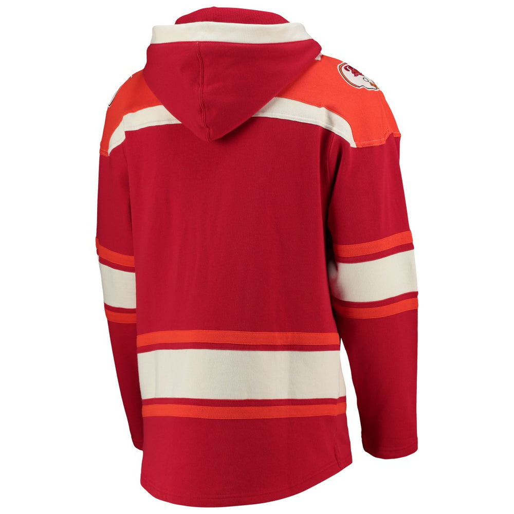 Tampa Bay Buccaneers '47 Throwback Lacer Pullover Hoodie Red | 47 brand