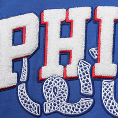 Philadelphia 76ers Pro Standard Chenille Team T-Shirt Royal - NBA