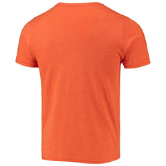 Cleveland Browns Field Goal Pocket Tri-Blend T-Shirt Heathered Orange | Fanatics