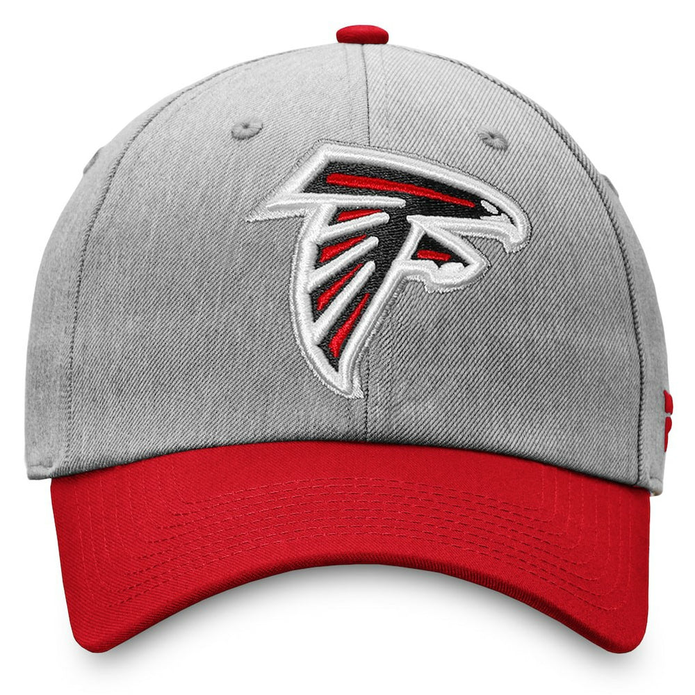 Atlanta Falcons Two-Tone Snapback Hat Heathered Gray/Red | Fanatics