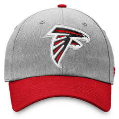 Atlanta Falcons Two-Tone Snapback Hat Heathered Gray/Red | Fanatics