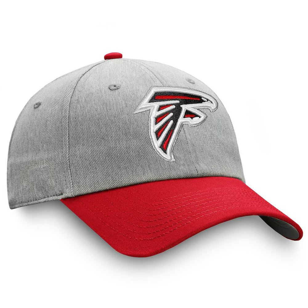 Atlanta Falcons Two-Tone Snapback Hat Heathered Gray/Red | Fanatics