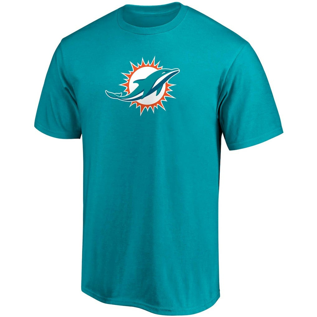 Tua Tagovailoa Miami Dolphins Player Icon Name & Number T-Shirt Aqua | Fanatics