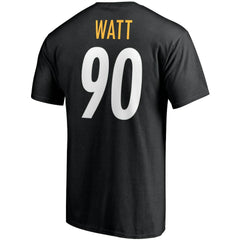 T.J. Watt Pittsburgh Steelers Player Icon Name & Number T-Shirt Black | Fanatics
