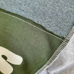 New York Jets Refried Apparel Sustainable Split T-Shirt Heather Charcoal | NFL