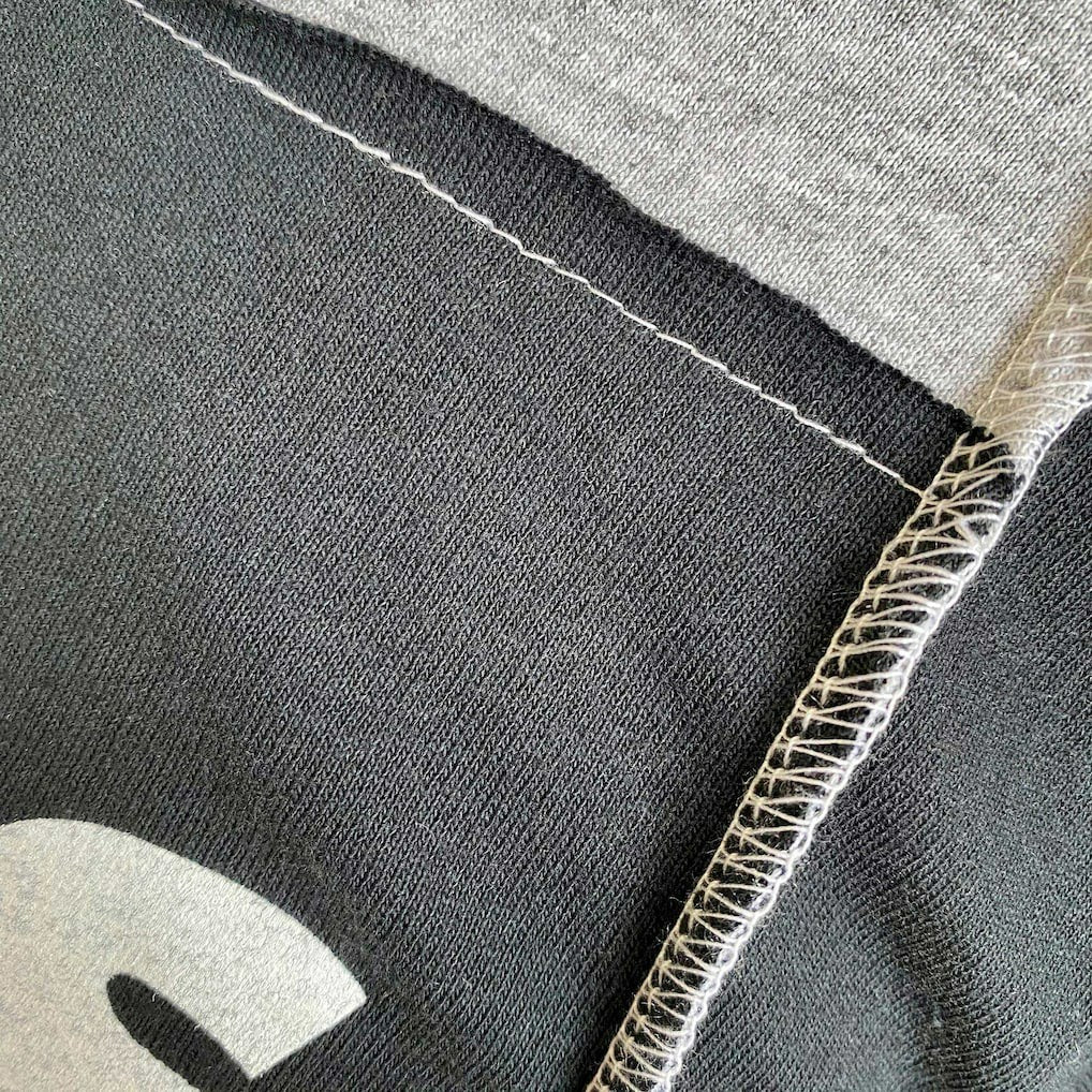 Las Vegas Raiders Refried Apparel Sustainable Split T-Shirt Heather Gray | NFL