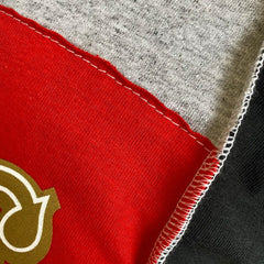 San Francisco 49ers Refried Apparel Sustainable Split T-Shirt Heather Gray | NFL