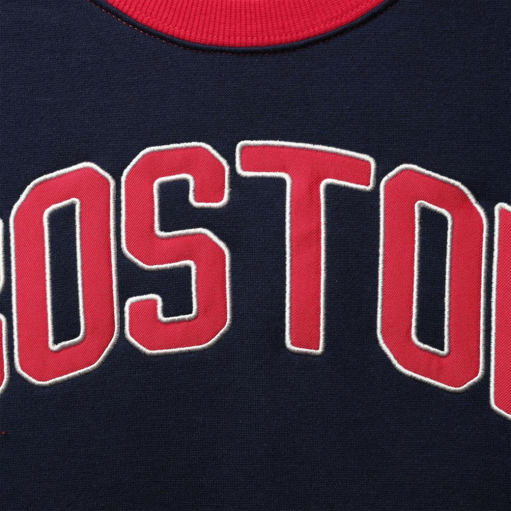 Boston Red Sox Starter Women's Baseline Raglan Pullover Sweatshirt - MLB
