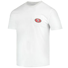 San Francisco 49ers Vineyard Vines Big & Tall Helmet T-Shirt White | NFL