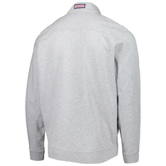 Arizona Cardinals Vineyard Vines Shep Shirt Quarter-Zip Sweatshirt Heather Gray | NFL