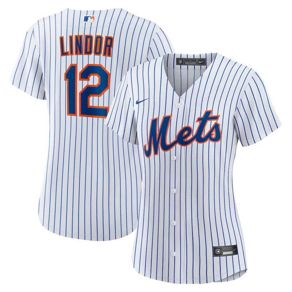 Francisco Lindor New York Mets Nike Women's Home Replica Player Jersey - MLB