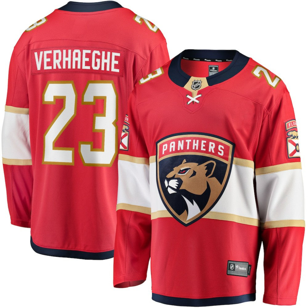 Carter Verhaeghe Florida Panthers Fanatics Home Breakaway Jersey - Red - NHL