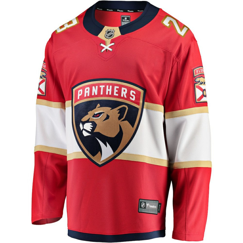 Carter Verhaeghe Florida Panthers Fanatics Home Breakaway Jersey - Red - NHL