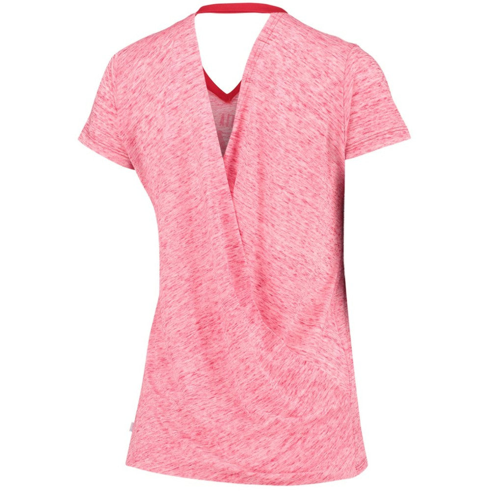 Washington Nationals Touch Women's Hail Mary V-Neck Back Wrap T-Shirt - MLB