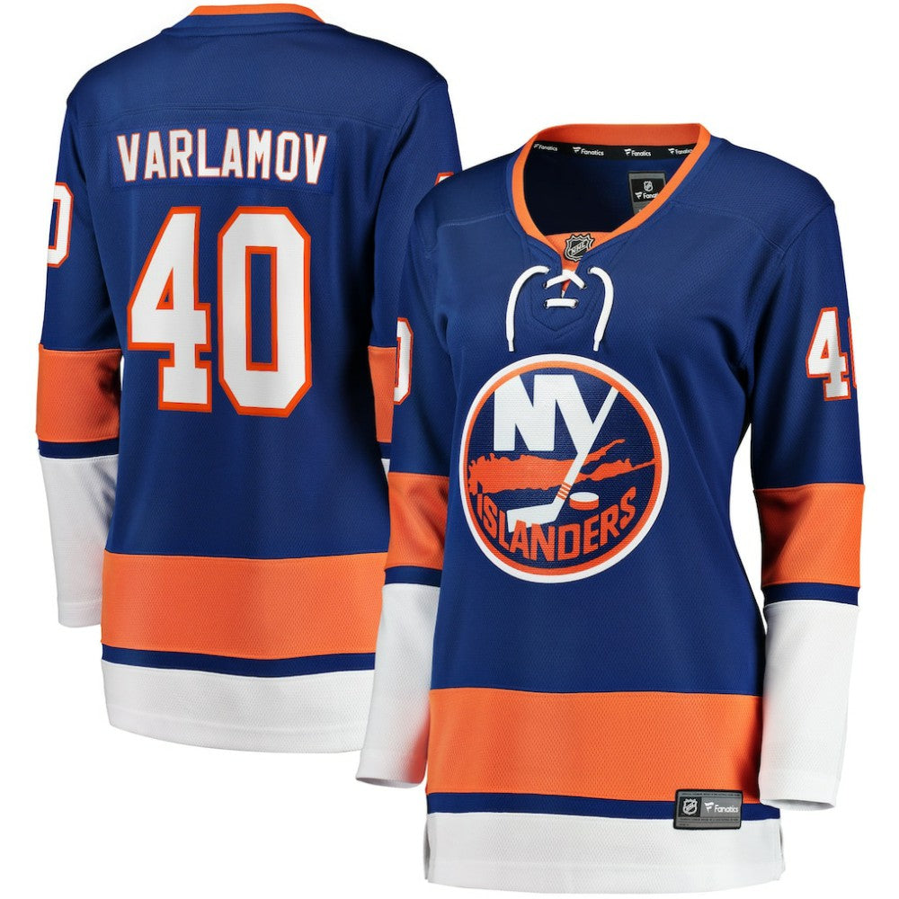 Semyon Varlamov New York Islanders Fanatics Women's Home Breakaway Jersey - Royal - NHL
