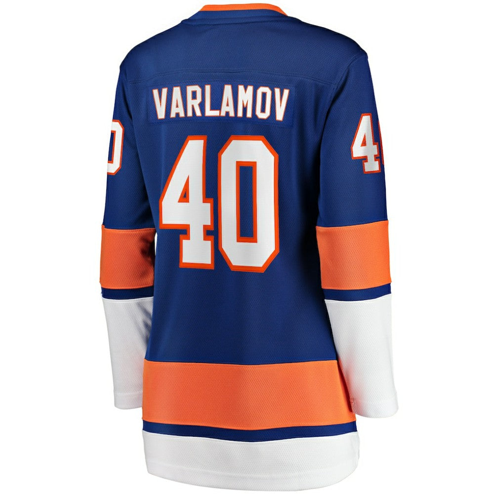 Semyon Varlamov New York Islanders Fanatics Women's Home Breakaway Jersey - Royal - NHL