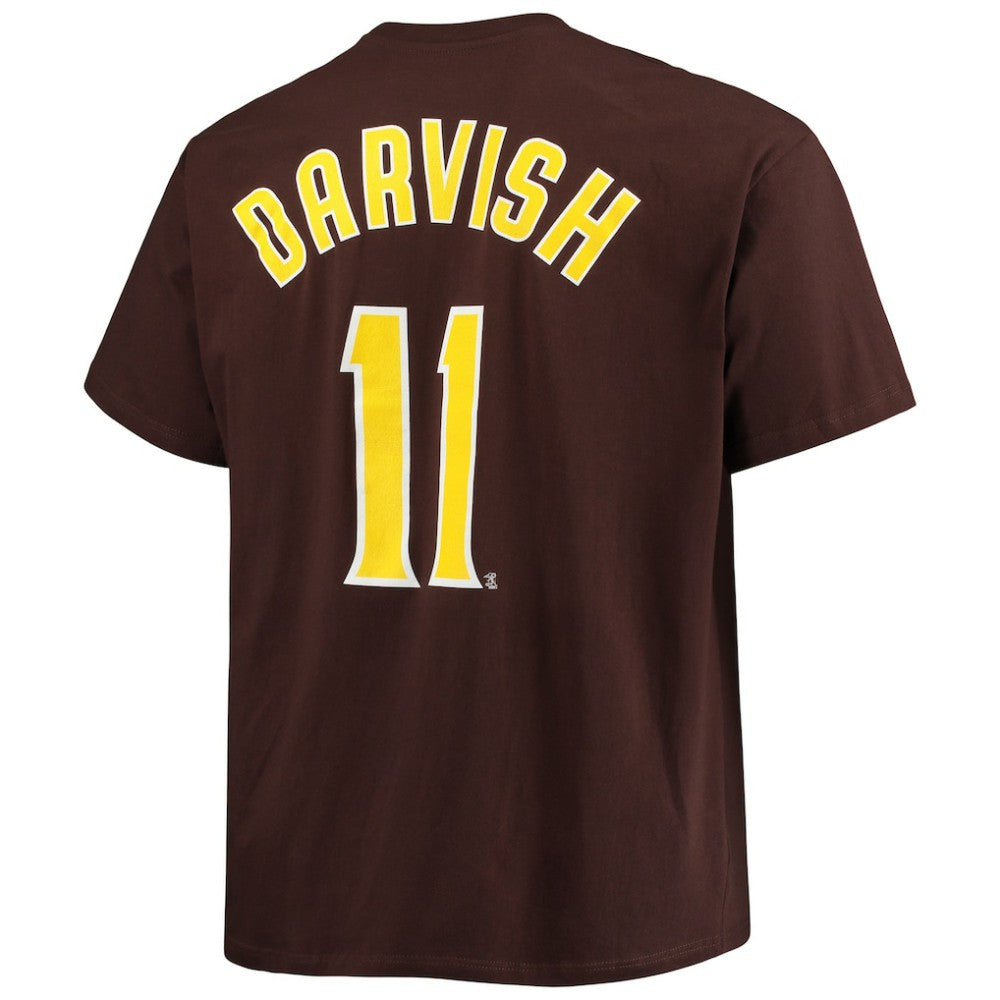 Yu Darvish San Diego Padres Fanatics Big & Tall Name & Number T-Shirt - MLB