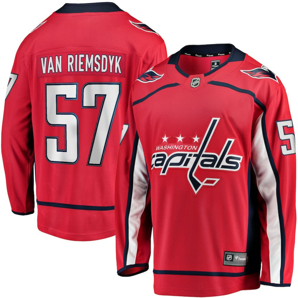Trevor van Riemsdyk Washington Capitals Fanatics Home Breakaway Jersey - Red - NHL