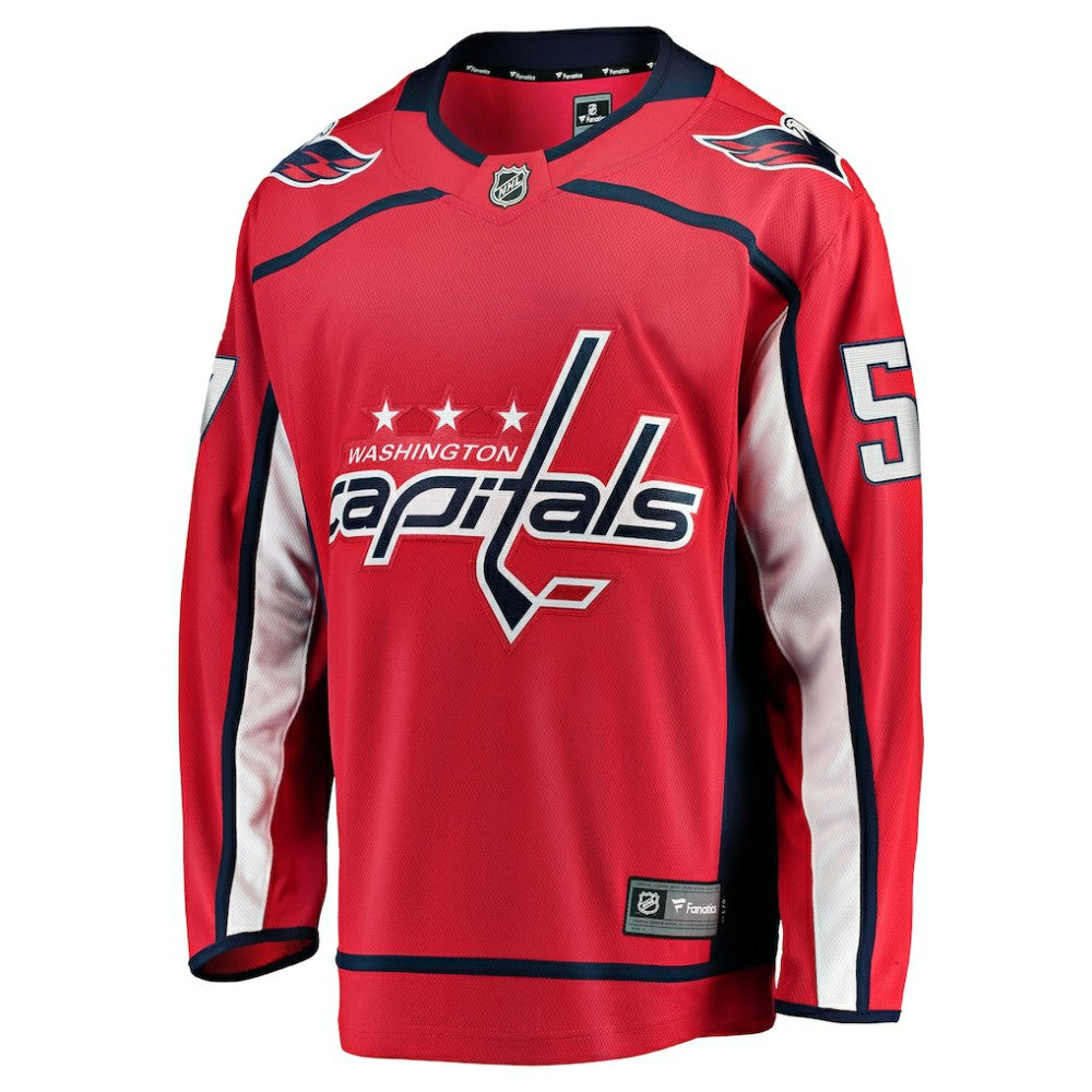 Trevor van Riemsdyk Washington Capitals Fanatics Home Breakaway Jersey - Red - NHL