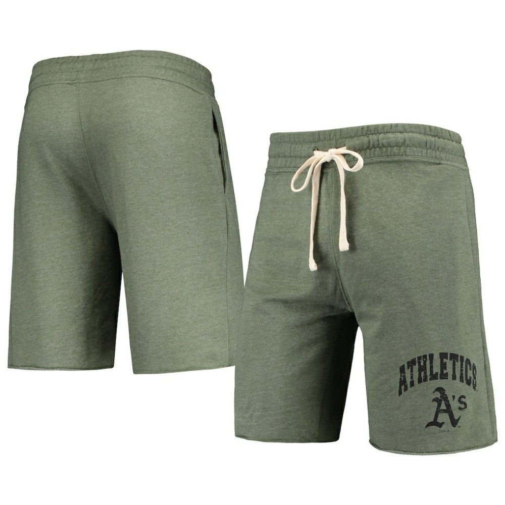 Athletics Concepts Sport Mainstream Tri-Blend Shorts - MLB