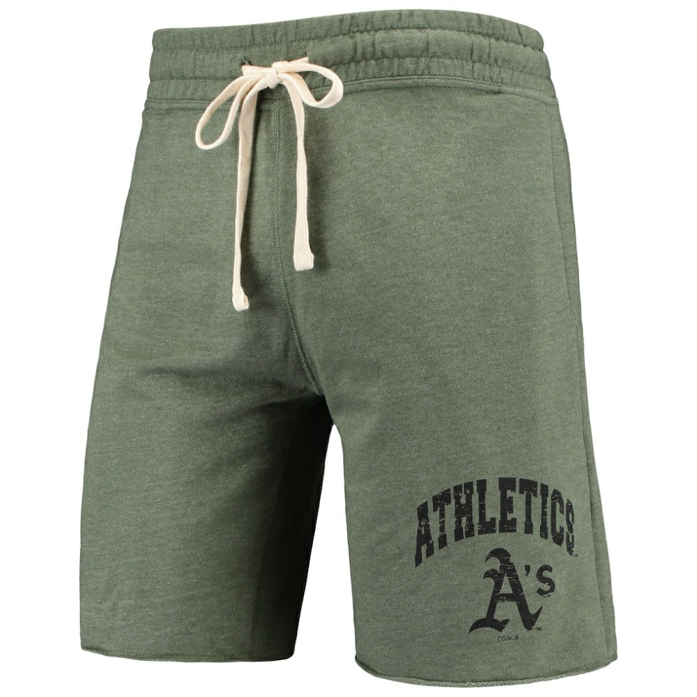 Athletics Concepts Sport Mainstream Tri-Blend Shorts - MLB