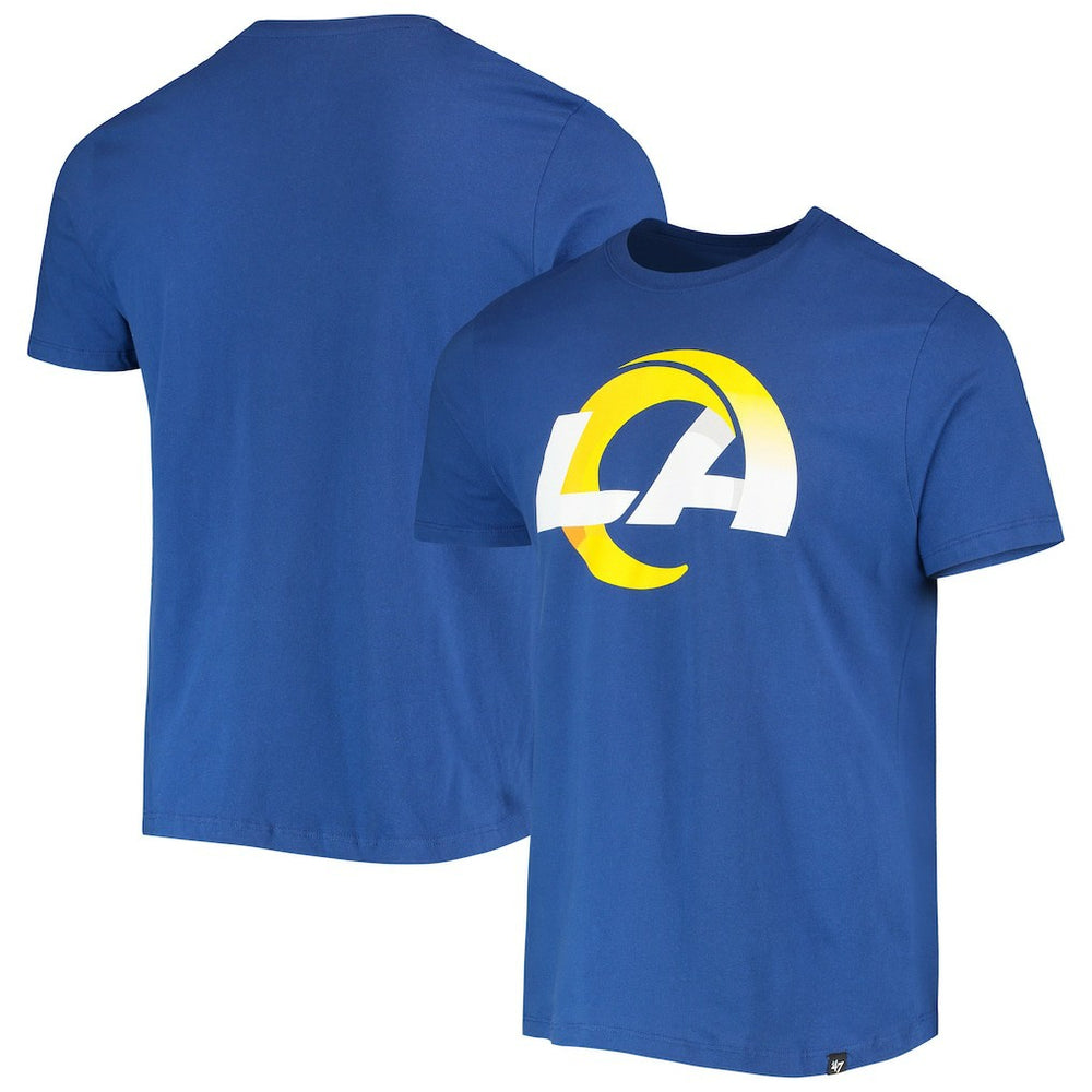 Los Angeles Rams '47 Imprint Super Rival T-Shirt Royal | 47 brand