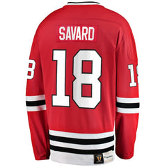 Denis Savard Chicago Blackhawks Fanatics Premier Breakaway Retired Player Jersey - Red - NHL