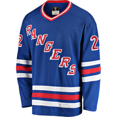 Mike Gartner New York Rangers Fanatics Premier Breakaway Retired Player Jersey - Blue - NHL