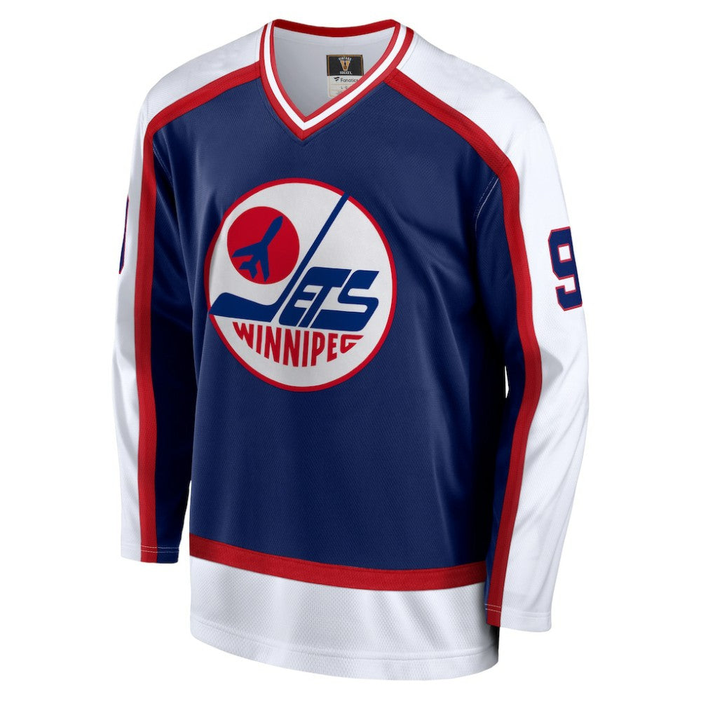 Bobby Hull Winnipeg Jets Fanatics Breakaway Retired Player Jersey - Navy - NHL