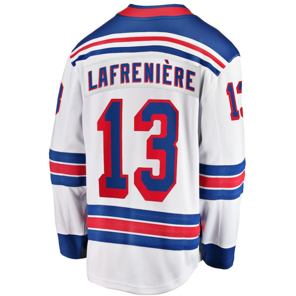 Alexis Lafreniere New York Rangers Fanatics Breakaway Jersey - White - NHL