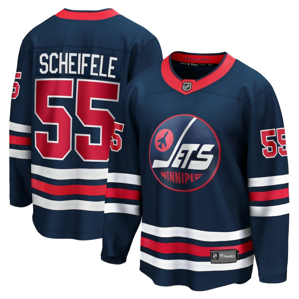 Mark Scheifele Winnipeg Jets Fanatics Breakaway Jersey - Navy - NHL