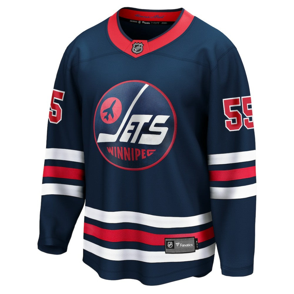Mark Scheifele Winnipeg Jets Fanatics Breakaway Jersey - Navy - NHL