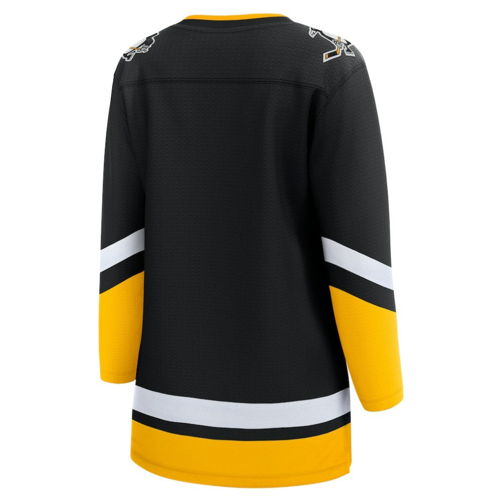 Pittsburgh Penguins Fanatics Women's Alternate Breakaway Jersey - Black - NHL