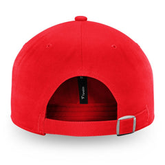 Detroit Red Wings Fanatics Core Primary Logo Adjustable Hat - Red - NHL
