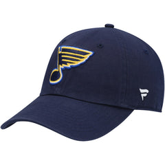 St. Louis Blues Fanatics Core Primary Logo Adjustable Hat - Navy - NHL