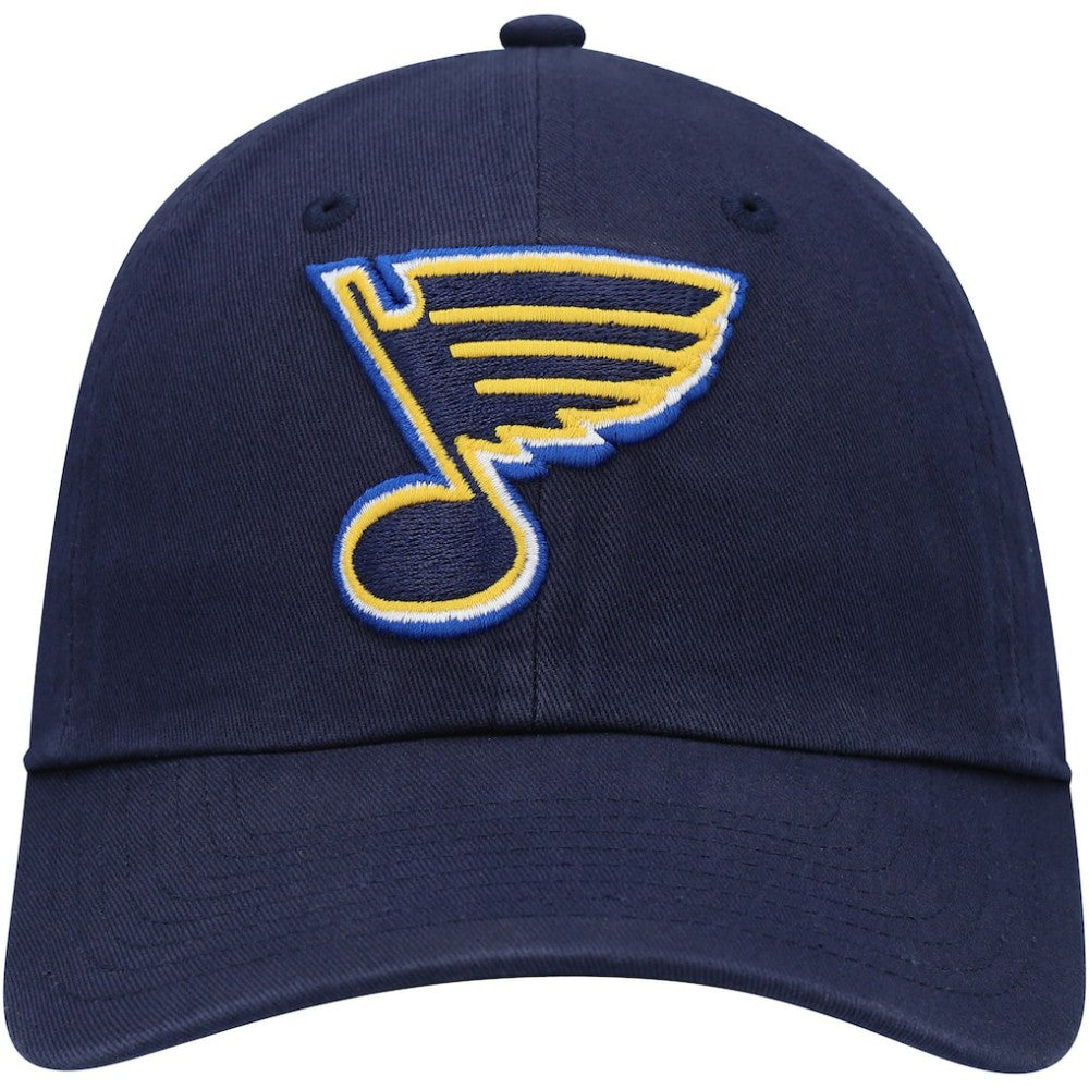 St. Louis Blues Fanatics Core Primary Logo Adjustable Hat - Navy - NHL