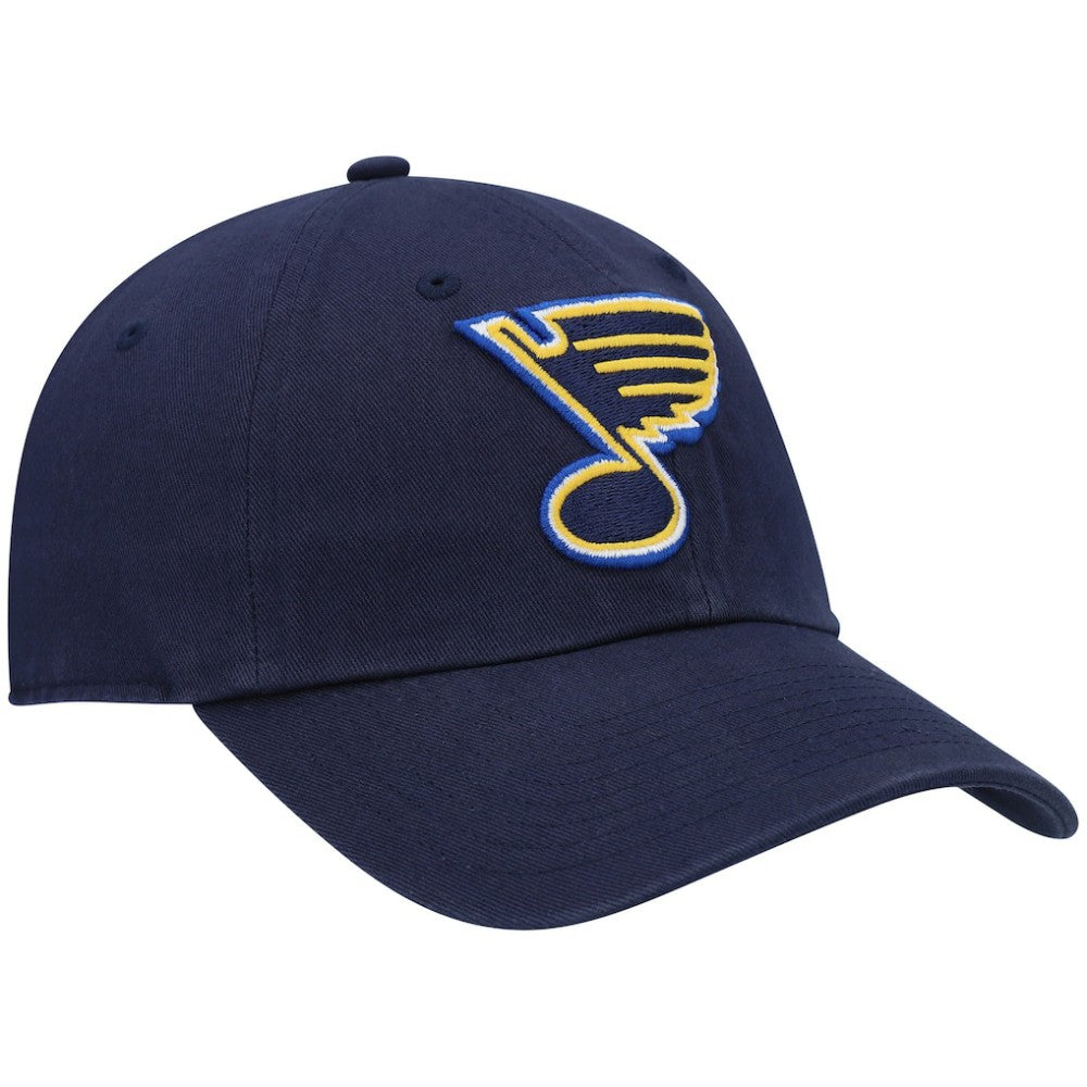 St. Louis Blues Fanatics Core Primary Logo Adjustable Hat - Navy - NHL