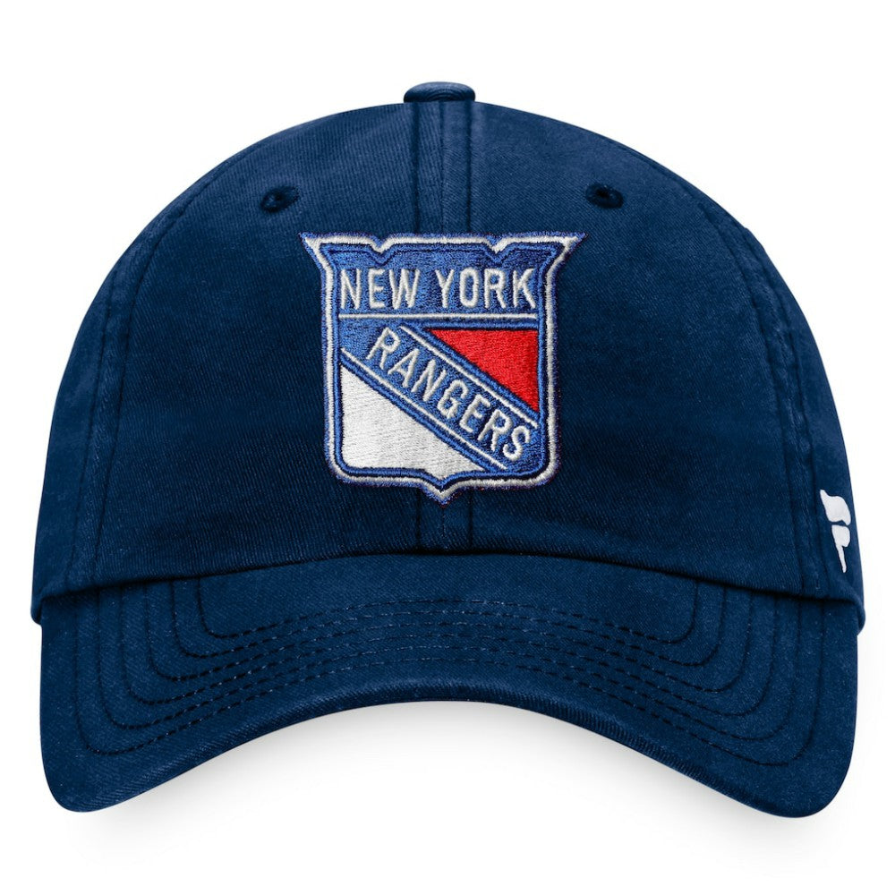 New York Rangers Fanatics Core Primary Logo Adjustable Hat - Navy - NHL