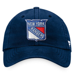 New York Rangers Fanatics Core Primary Logo Adjustable Hat - Navy - NHL