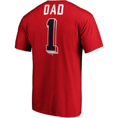 Los Angeles Angels Fanatics Number One Dad Team T-Shirt - MLB