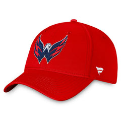 Washington Capitals Fanatics Core Primary Logo Flex Hat - Red - NHL