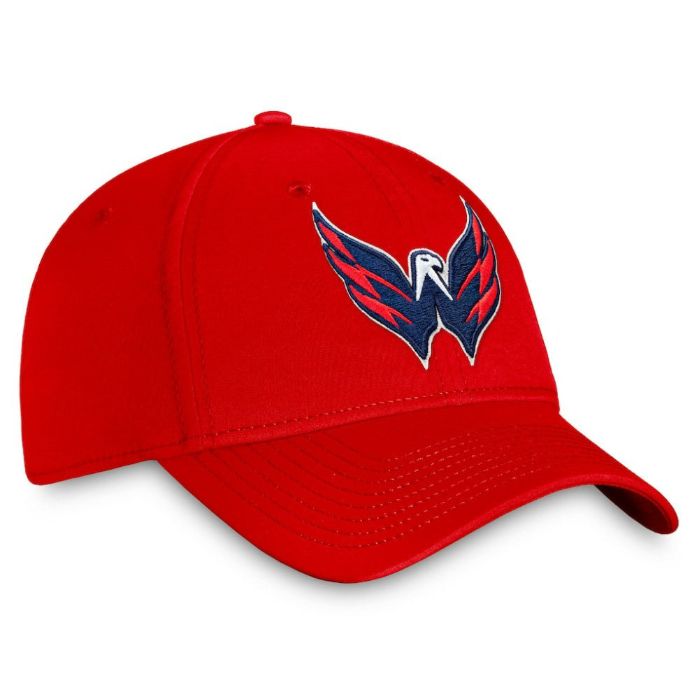 Washington Capitals Fanatics Core Primary Logo Flex Hat - Red - NHL